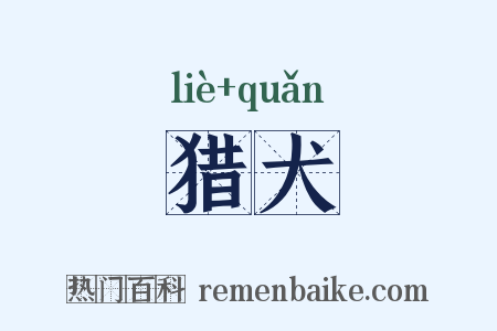 猎犬是什么意思的图片